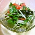 ゆんぴー's cooksnap of when they made ★ワカメサラダ★.
