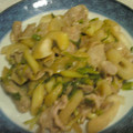 hys1214's cooksnap of when they made 簡単！セロリと豚肉のマヨ炒め.
