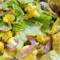 premegu's cooksnap of when they made 野菜炒め…みたいな。レタス×卵×ベーコン.