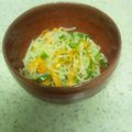 sunnygirls's cooksnap of when they made 白滝の彩り塩麹さん炒め.