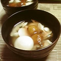 時花菜's cooksnap of when they made きのこのお味噌汁♥柚子胡椒風味.