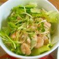 しろくま014's cooksnap of when they made エビとトマトのオーロラサラダ.
