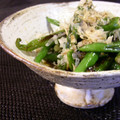 bananapie's cooksnap of when they made 簡単小鉢☆焼きししとうポン酢浸し.