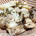 オオノさん's cooksnap of when they made 長芋と鶏肉のガーリック焼き.