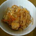 ｊ−ｊ−ｆ's cooksnap of when they made 煮崩れ心配無しの厚揚げ麻婆春雨.