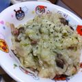 げん＊まま's cooksnap of when they made ♡幸せ♡チーズときのこのリゾット♪.
