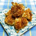 シャンプーハット's cooksnap of when they made ☆かきの種でカリッカリの唐揚げ☆.
