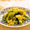 さとみわ's cooksnap of when they made ダシダで♪ゴーヤと卵の炒め物☆.