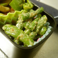 あひるの娘's cooksnap of when they made お弁当✿いんげんの胡麻ゴマ和え.