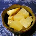 はっちぃ8's cooksnap of when they made 冬瓜と竹輪の炊いたん.