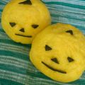 nannanohaa's cooksnap of when they made カボチャdeお饅頭☆.