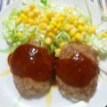 バニラゼブラ's cooksnap of when they made 簡単♡我が家のハンバーグ♡.