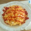 masuo33's cooksnap of when they made 簡単半熟オムライス*デミグラスソース.
