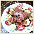 　花那's cooksnap of when they made ピーマンにＩＮ♪ポテトパンケーキ✿.