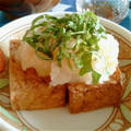 lillamii's cooksnap of when they made 香ばしい♪焼き厚揚げの大根おろしのせ.