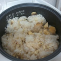 ｱｸﾞｱｸﾞ's cooksnap of when they made 炊飯器にいれるだけ★簡単おいしい栗ごはん.