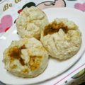 cuuute☆'s cooksnap of when they made ホットケーキミックスＤＥ肉まん.