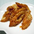 ゆうかりコアラ's cooksnap of when they made ◎簡単☆ピリ辛☆ちくわ.