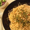 take_mas's cooksnap of when they made すだち香る　たらこスパゲティ.