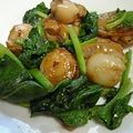ueming's cooksnap of when they made 甘辛・ホタテのにんにく醤油焼き.
