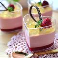 jelwee's cooksnap of when they made 桜香る…ラズベリーババロア.