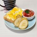 ぱふ's cooksnap of when they made ★お手軽エッグチーズトースト★.