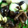 サナサニー's cooksnap of when they made キクラゲとキュウリの中華風和え物.