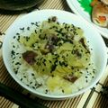 もじゃこてつー's cooksnap of when they made 白だしで簡単☆さつまいもご飯.