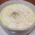 ポチ太郎＆ピン吉's cooksnap of when they made あっさりミルクスープ.