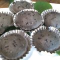 こけっこ２'s cooksnap of when they made ごまゴマ　真っ黒カップケーキ.