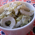 tomokoshiawase's cooksnap of when they made 白菜とちくわのゴマゴマサラダ.