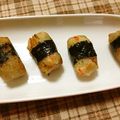 komutatata's cooksnap of when they made 川エビとすりレンコンの磯辺揚げ.