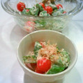 cocoa99's cooksnap of when they made ✿オクラとトマトの味噌マヨネーズ和え✿.