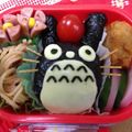iyamaiママ's cooksnap of when they made となりのトトロ☆簡単キャラ弁.