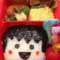 ガッツキ虫's cooksnap of when they made 簡単ちびまる子ちゃん★キャラ弁.