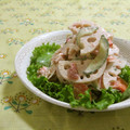 赤い電話's cooksnap of when they made 蓮根の梅マヨサラダ.