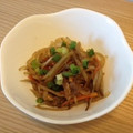ともちなつ's cooksnap of when they made ウマウマ！ごぼうと春雨のオイスター炒め.