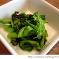 lv_honey's cooksnap of when they made 菜の花 * 塩昆布和え.