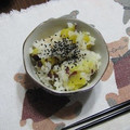 てつ君♡'s cooksnap of when they made さつまいもごはん.