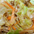 ☆★あ～ちゃん★☆'s cooksnap of when they made 豚肉とキャベツの海苔マヨ炒め.