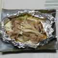 jyako99999's cooksnap of when they made 豚バラホイル焼き☆.