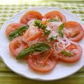 Arsinda's cooksnap of when they made トマトサラダでお花❁.