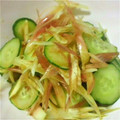 めそ君's cooksnap of when they made きゅうりとみょうがのさっぱり和え.
