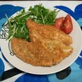 lillamii's cooksnap of when they made 鶏ささみの白ごまフライ☆特製チーズソース.