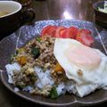 りゅるまま's cooksnap of when they made 母の味！ガバオ丼.