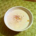 Sけいこ's cooksnap of when they made ハムとコーンのさつまいも豆乳スープ.