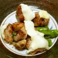 nina_scm's cooksnap of when they made 鶏もものチーズ焼き.
