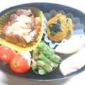 ramieru's cooksnap of when they made 皮丸ごと！お弁当に冷凍かぼちゃの茶巾.