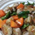 shontako's cooksnap of when they made ★豚こま肉de☆酢豚★.