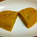 emi75615's cooksnap of when they made かぼちゃとさつま芋のモチモチケーキ.